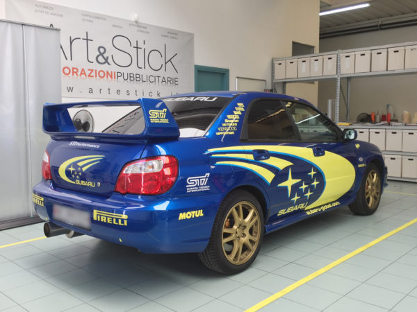Subaru Impreza STI kit adesivi replica livrea WRC 2005