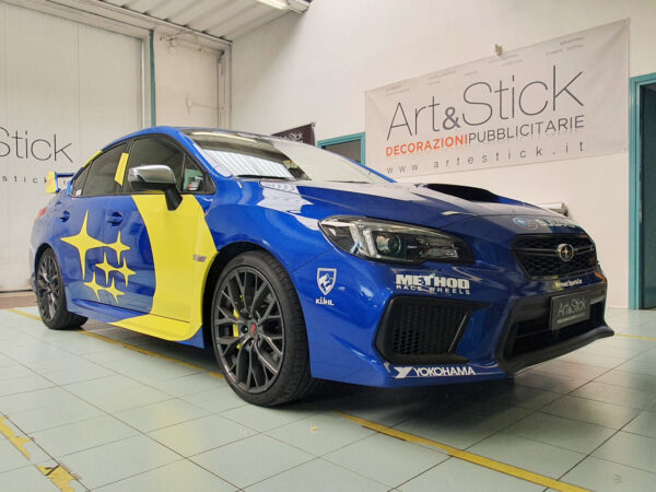 Subaru Impreza WRX Sti 2019 livrea Motorsport USA Rally Team solberg