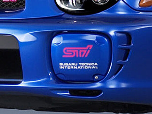 Subaru Impreza STI 2001 2002 kit adesivi STI Subaru Tecnica International fendinebbia