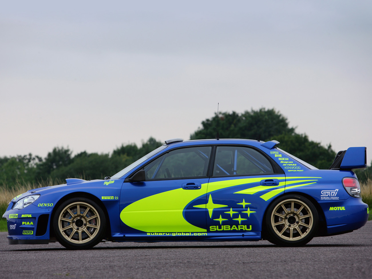 Kit adesivi replica Subaru Impreza livrea WRC (edizione