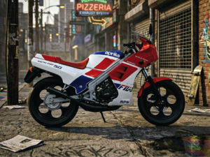 Kit adesivi replica Aprilia AF1 50 bianca