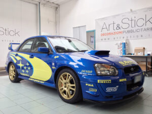 Subaru Impreza STI kit adesivi replica livrea WRC 2005