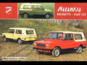 Kit adesivi replica per Fiat Moretti 127 Midimaxi