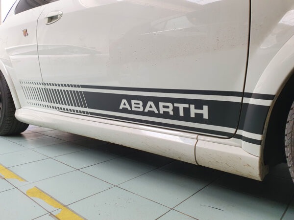 Abarth Grande Punto Evo 2010 kit fasce laterali replica ABARTH