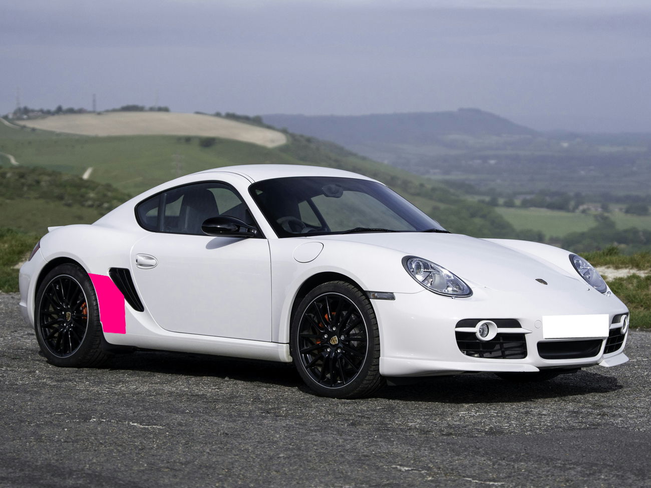 Kit pellicola protettiva parasassi per Porsche Cayman 987 (2006-2008) - immagine 2