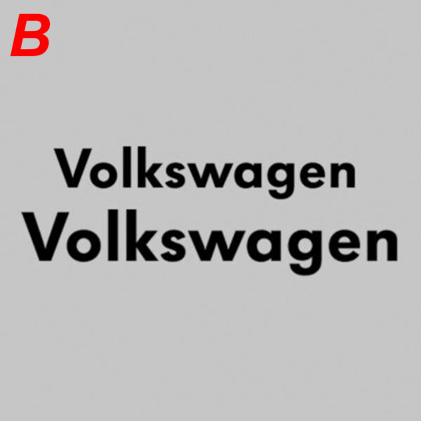 Volkswagen kit adesivi pinze freni personalizzate VW R